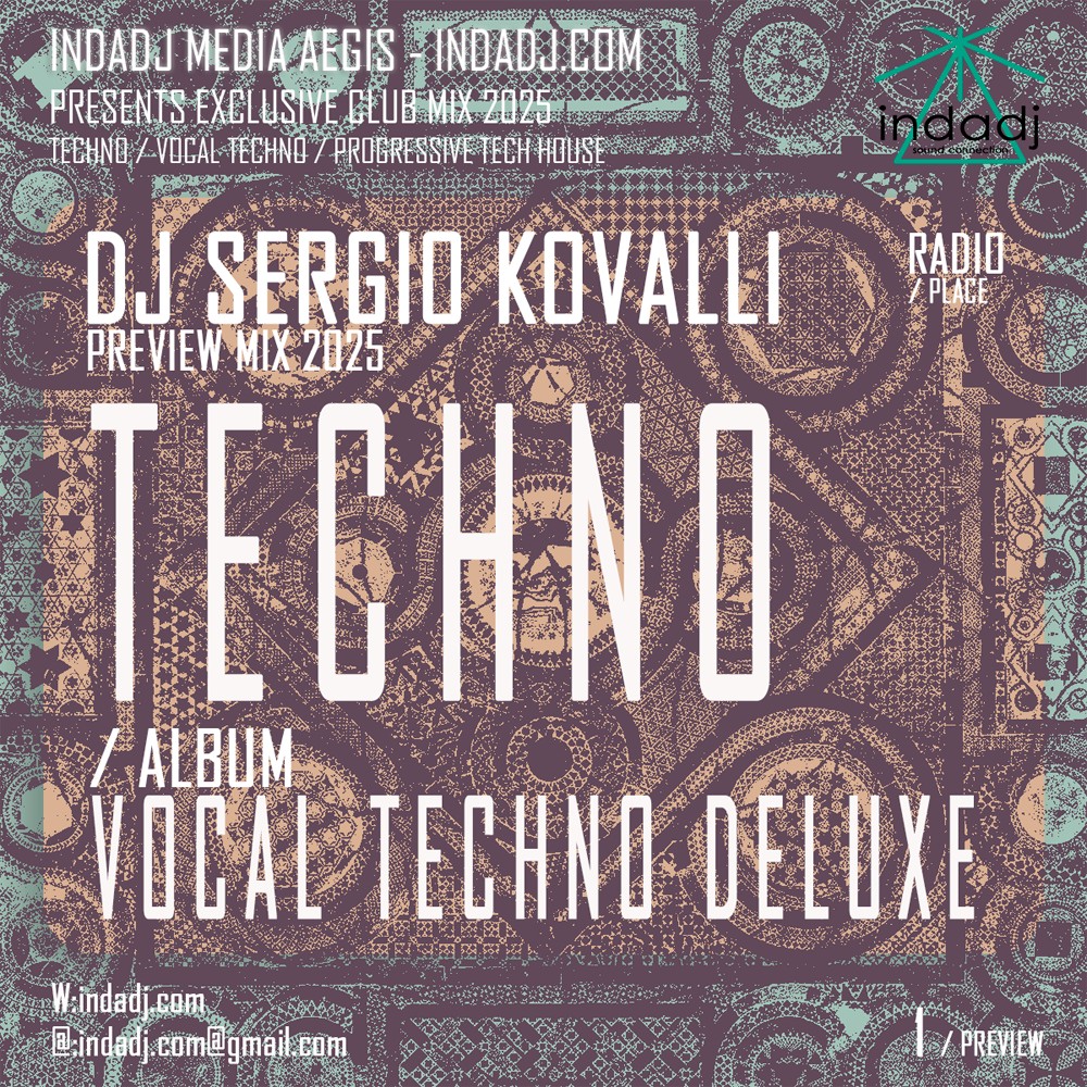 DJ SERGIO KOVALLI - VOCAL TECHNO DELUXE 2025